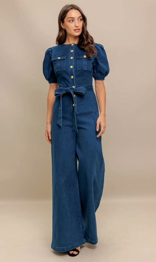 Denim Jumpsuit