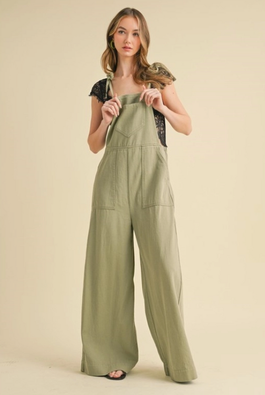 Slouchy Washed Jumpsuit